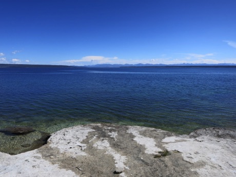 Yellowstone Lake at West Thumb, Yellowstone N.P